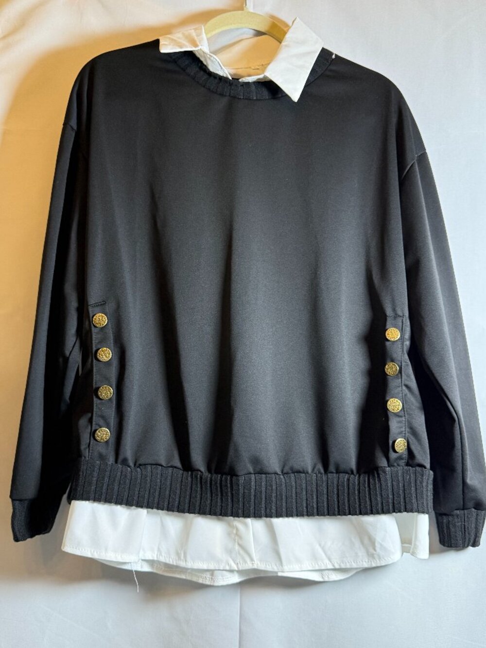 NWOT Two-Piece Pant & Blouse Set (L)